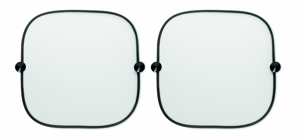 Logo trade promotional gifts image of: Set of 2 car window shades