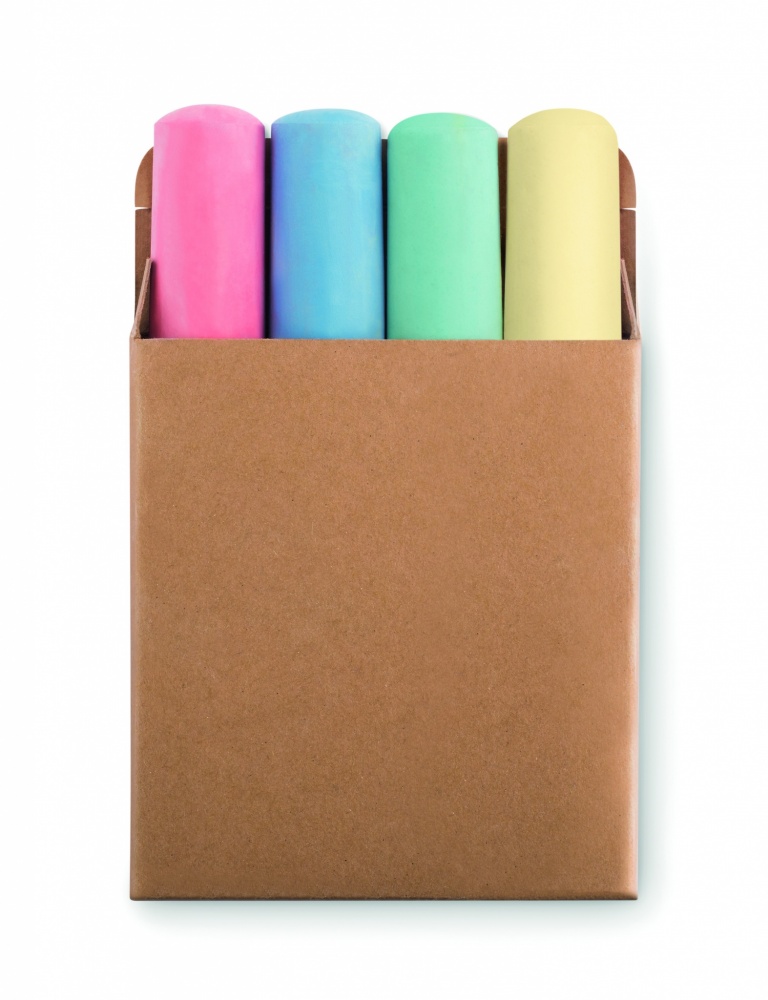 Logotrade promotional giveaways photo of: 4 chalk sticks