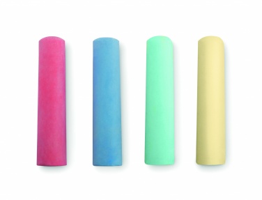 Logo trade business gifts image of: 4 chalk sticks
