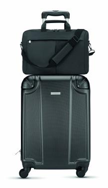 Logo trade promotional giveaway photo of: Laptopbag in 360D polyester