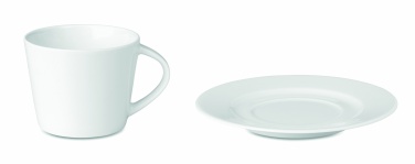 Logotrade promotional product image of: Cappuccino cup and saucer