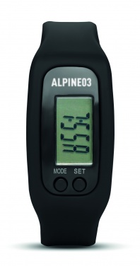 Logotrade advertising product image of: Pedometer bracelet FIT SET