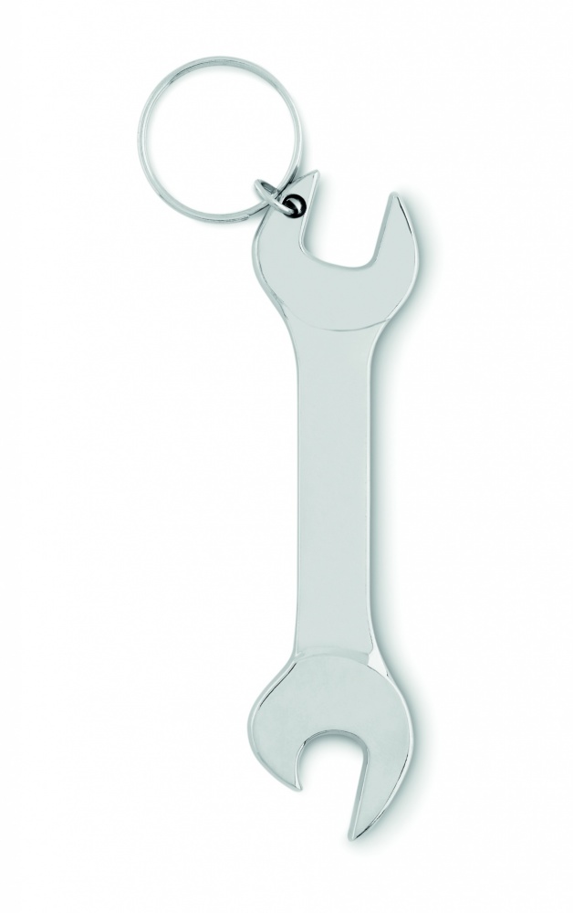 Logo trade business gift photo of: Bottle opener in wrench shape
