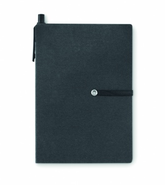Logo trade advertising products image of: Notebook w/pen & memo pad