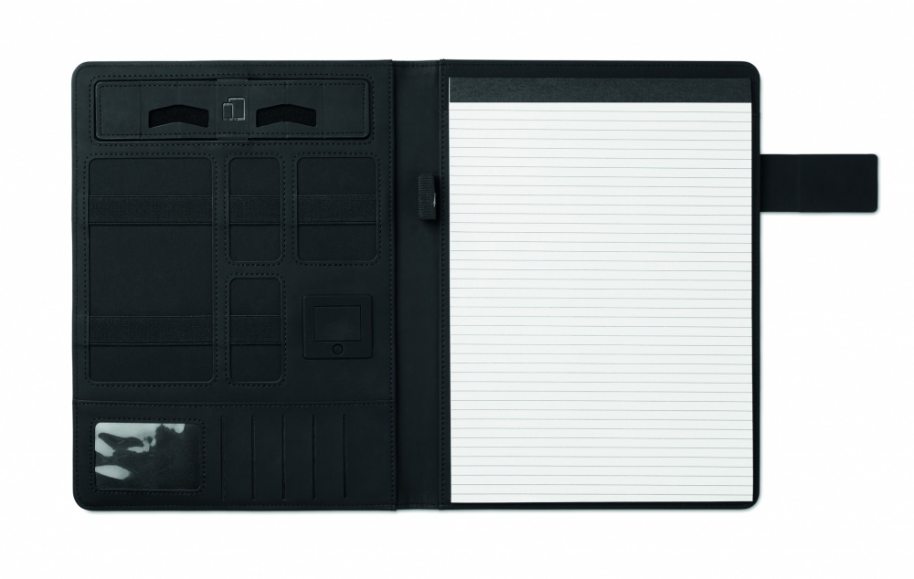 Logotrade corporate gift picture of: A4 folder with power bank