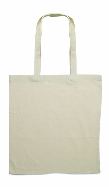 Logo trade promotional gifts image of: 140gr/m² cotton shopping bag
