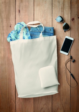 Logo trade promotional merchandise photo of: 100gr/m² foldable cotton bag