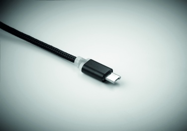 Logo trade promotional merchandise picture of: key ring with USB type C cable Salaspils