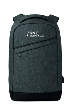Logotrade promotional merchandise picture of: 2 tone backpack incl USB plug