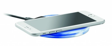 Logo trade advertising products picture of: Round wireless charging pad 5W