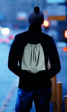 Logotrade promotional item picture of: High reflective drawstring bag