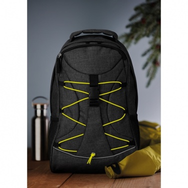 Logo trade promotional gifts image of: Glow in the dark backpack