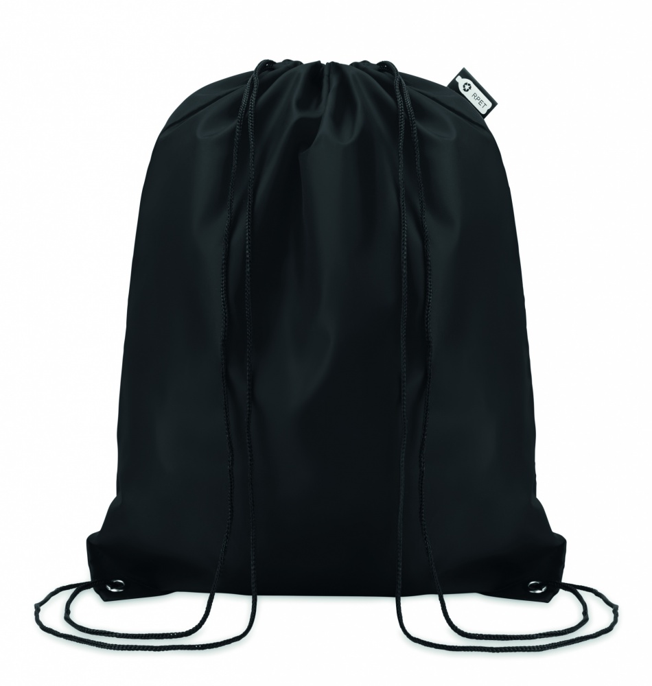 Logotrade promotional gift image of: 190T RPET drawstring bag