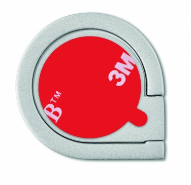 Logo trade business gifts image of: Phone holder-stand ring