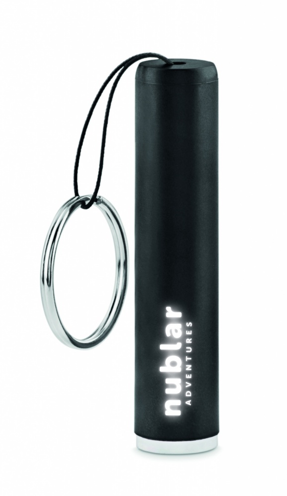 Logo trade corporate gifts image of: Plastic light up logo torch