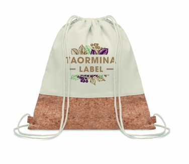 Logotrade promotional merchandise photo of: 160gr/m² cotton drawstring bag