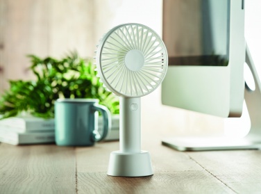 Logotrade promotional item picture of: USB desk fan with stand 