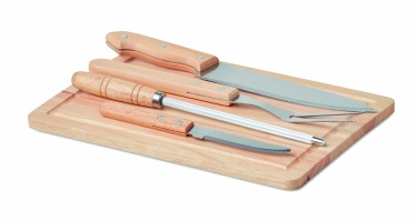 Logotrade promotional merchandise picture of: Set of 4 BBQ Grilling accessori