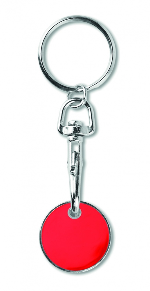Logotrade promotional merchandise photo of: Key ring token (€uro token)