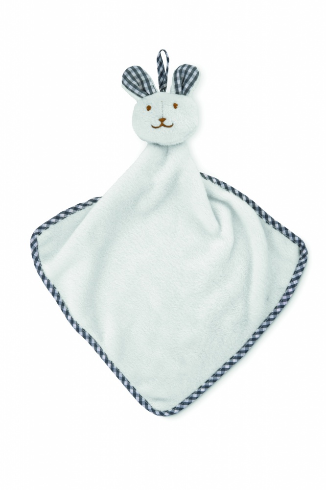 Logotrade promotional item image of: Plush rabbit design baby towel
