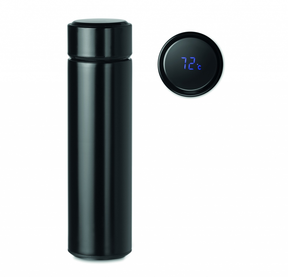 Logotrade promotional products photo of: Bottle with touch thermometer
