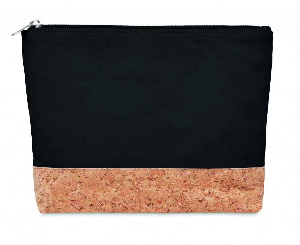 Logotrade advertising product image of: Cork & cotton cosmetic bag