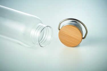 Logo trade promotional giveaway photo of: Tritan 800ml bottle bamboo top