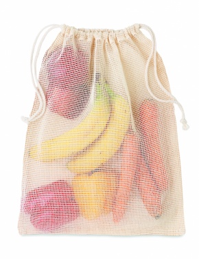 Logo trade promotional item photo of: 140gr/m²cotton food bag