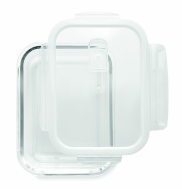 Logo trade business gift photo of: Glass lunchbox & PP lid 900ml