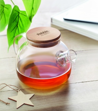 Logotrade promotional giveaway picture of: Teapot borosilicate glass 850ml