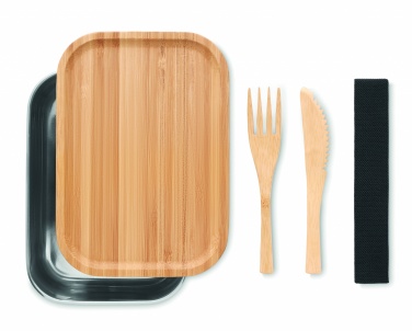 Logotrade promotional product picture of: Stainless steel lunchbox 600ml