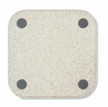 Logo trade promotional merchandise picture of: Hub charger wheat straw/ABS 5W