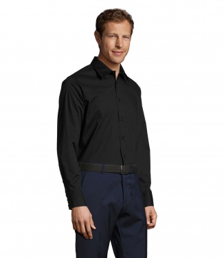 Logo trade corporate gifts image of: BRIGHTON men shirt 140g