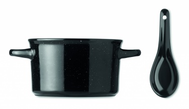 Logo trade corporate gifts picture of: Ceramic vintage bowl 550 ml