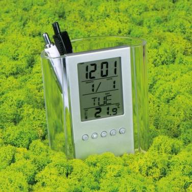 Logotrade promotional items photo of: Acrylic desk pen holder MADRID