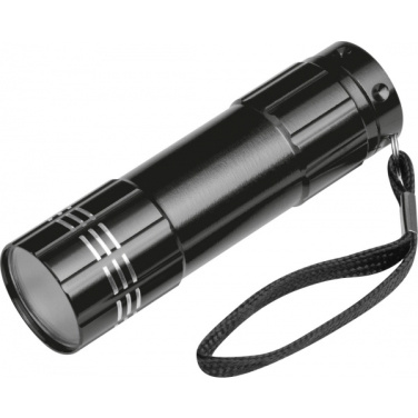 Logo trade promotional item photo of: 6 COB metal torch MONTARGIS