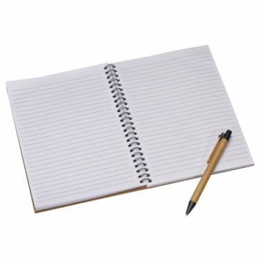 Logo trade promotional gift photo of: A5 ECO Notepad KENTWOOD