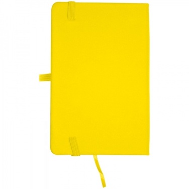 Logo trade promotional merchandise picture of: A6 note book LUBECK