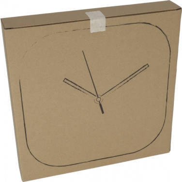 Logotrade promotional product image of: Wall clock with all over clock face BEL AIR