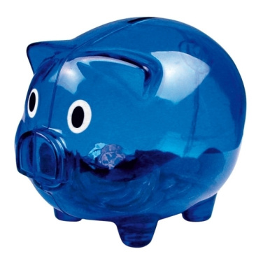 Logo trade advertising products image of: Piggy bank LEICESTER