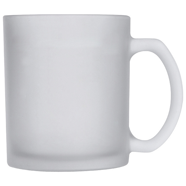 Logotrade promotional merchandise photo of: Glass coffee mug GENEVA 300 ml