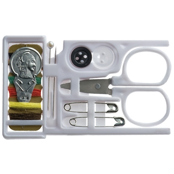 Logo trade promotional merchandise image of: Travel sewing set LE HAVRE