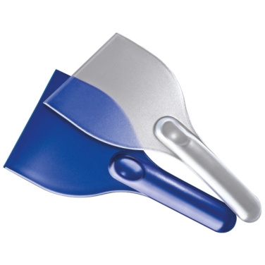 Logo trade promotional giveaways image of: Plastic ice scraper HULL