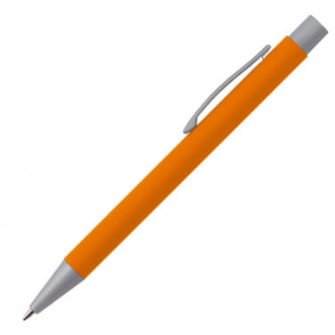 Logo trade business gift photo of: Metal ballpen soft touch ABU DHABI