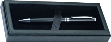 Logo trade promotional merchandise picture of: Metal ballpen CLAYTON