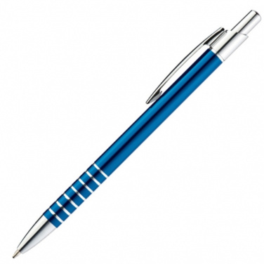 Logo trade promotional giveaway photo of: Metal ballpen ITABELA