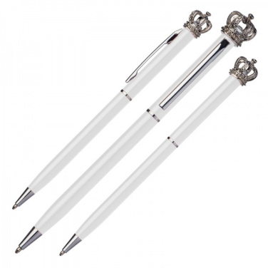 Logotrade promotional merchandise picture of: Metal ballpen KINGS PARK