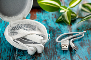 Logo trade promotional items image of: Bluetooth headphones ALTEA