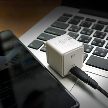 Logo trade promotional item photo of: Silicon Power fast charger QM12