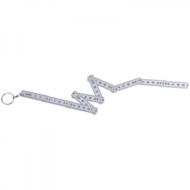 Logotrade corporate gifts photo of: Keyring with 0,5m ruler